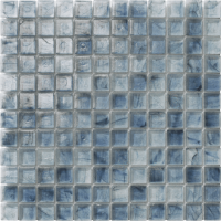 ALTTOGLASS   Pool Tile Clear Dark Blue 1x1