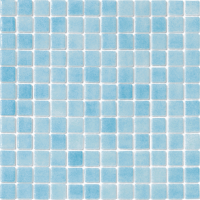 ALTTOGLASS   Pool Tile Fog Celestial Blue Glossy 1x1