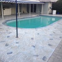 Stamped Concrete Pool Decks (1)