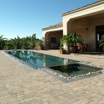 Brick paver pool deck installation by All Seal Exteriors, Broward County