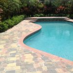 Pool deck pavers installed by All Seal Exteriors in Broward County, FL