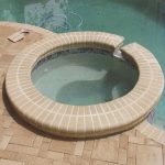 Brick paver pool deck by All Seal Exteriors, South Florida
