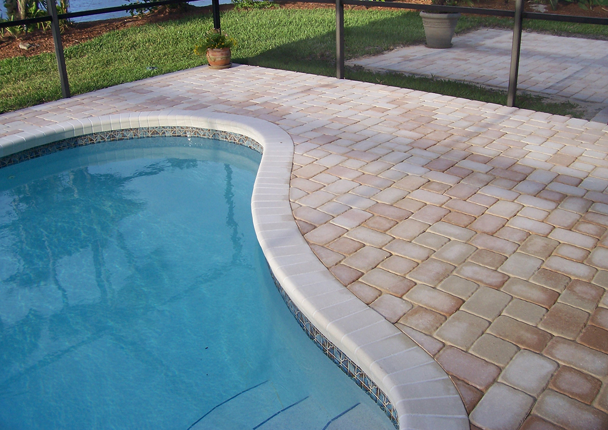 Pool Coping All Seal Exteriors, How To Tile Pool Coping